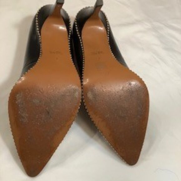 Coach Women's Samantha Pointed Toe Leather Pumps 7B - Picture 3 of 11